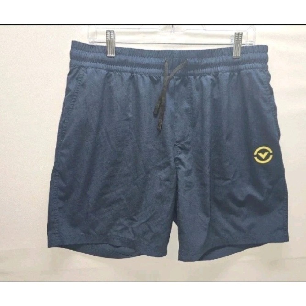 VIRUS Performance Athletic Shorts Mens Size L Navy Activewear Performance Gym